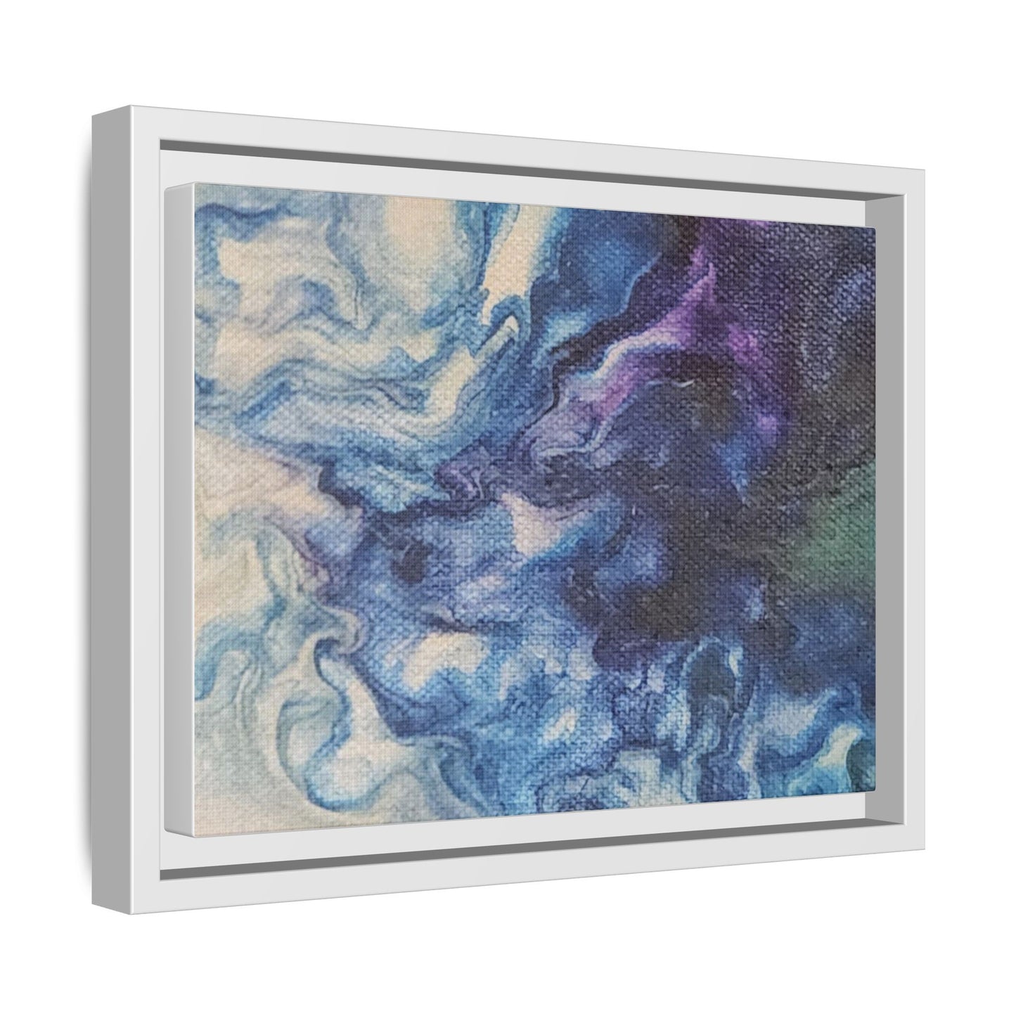 Matte Canvas, Framed